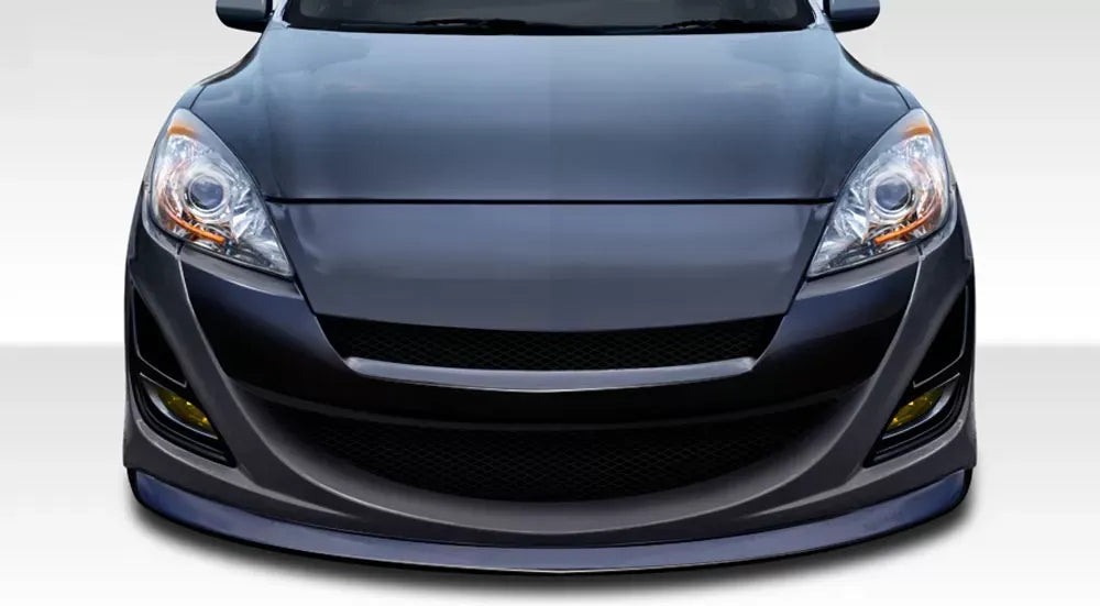 Duraflex X-Sport Front Bumper Cover Compatible With 2010-2013 Mazda 3 - 1 Piece