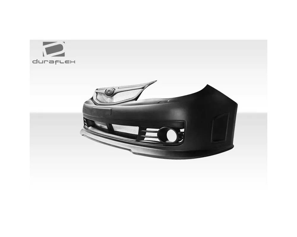 Duraflex STI Look Front Bumper Cover Compatible With 2008-2011 Subaru Impreza - 1 Piece