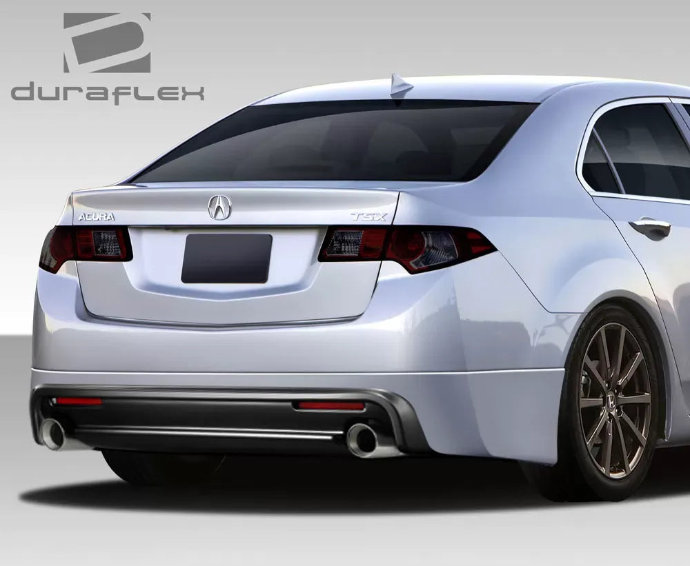 Duraflex Type M Rear Lip Add On Spoiler Compatible With 2009-2014 Acura TSX - 1 Piece
