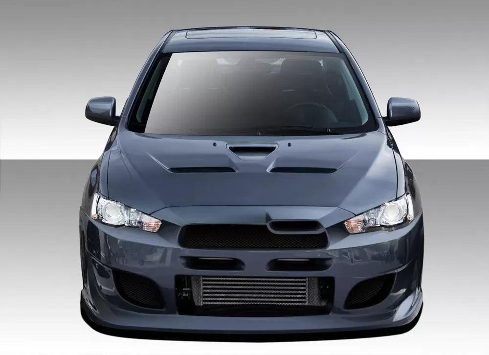 Duraflex I-Spec Front Bumper Cover Compatible With 2008-2017 Mitsubishi Lancer - 1 Piece