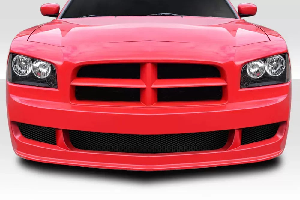 Duraflex RK-S Front Bumper Cover Compatible With 2006-2010 Dodge Charger - 1 Piece