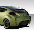 Duraflex VG-R Rear Bumper Cover Compatible With 2012-2017 Hyundai Veloster - 1 Piece