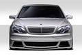Duraflex W-3 Front Bumper Cover Compatible With 2000-2002 Mercedes S Class - 1 Piece