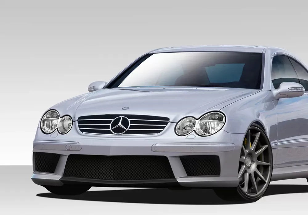 Duraflex SL65 Look Front Bumper Cover Compatible With 2003-2009 Mercedes CLK - 1 Piece