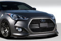 Duraflex GT Racing Front Lip Spoiler Compatible With 2012-2017 Hyundai Veloster - 1 Piece