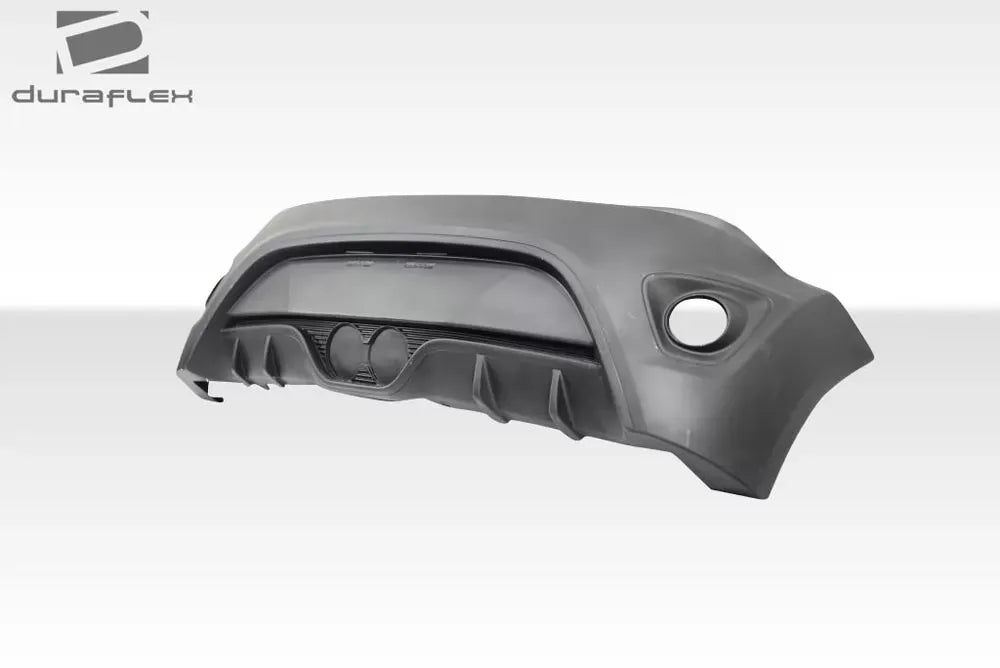 Duraflex Turbo Look Rear Bumper Cover Compatible With 2012-2017 Hyundai Veloster - 1 Piece