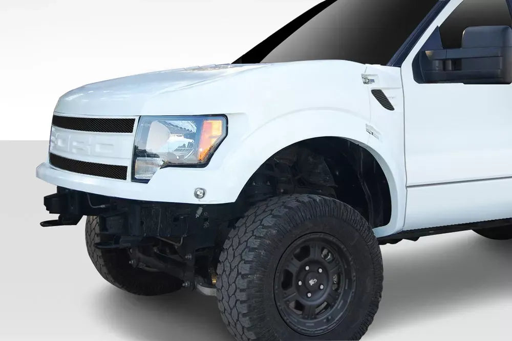 Duraflex Conversion Hood Compatible With 2004-2014 Ford F150 - 3 Piece