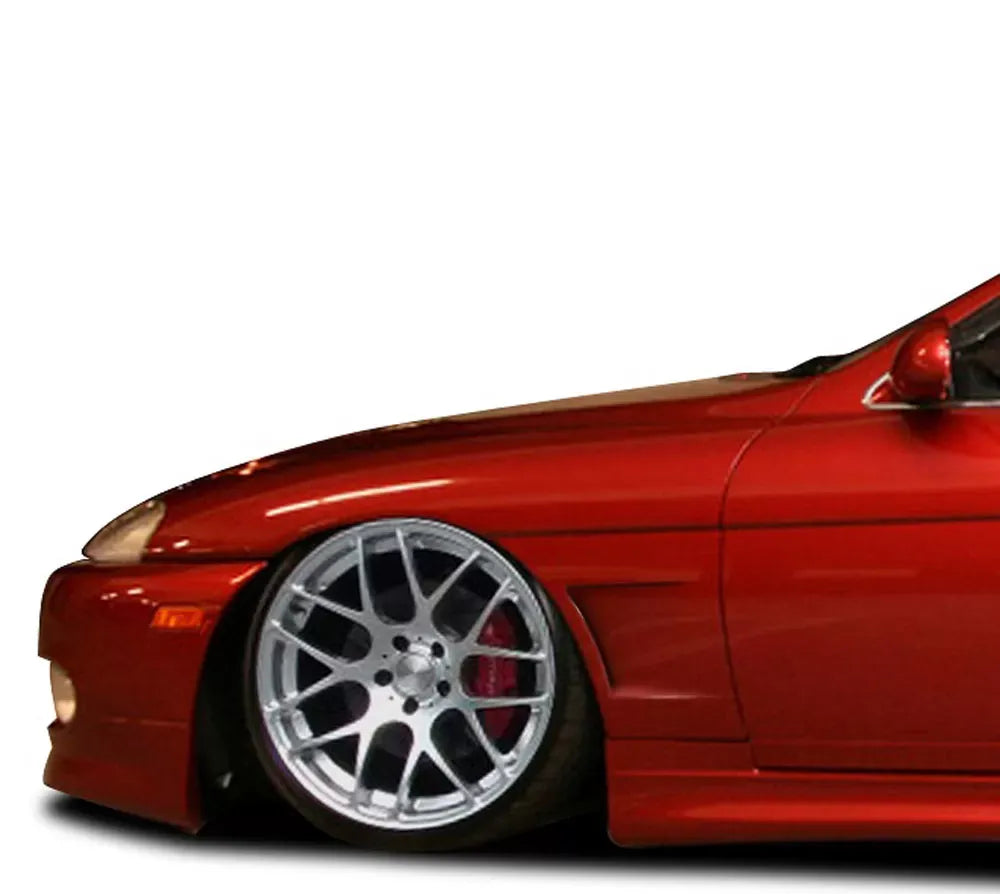 Duraflex V-Speed Front Fenders Compatible With 1992-2000 Lexus SC - 2 Piece