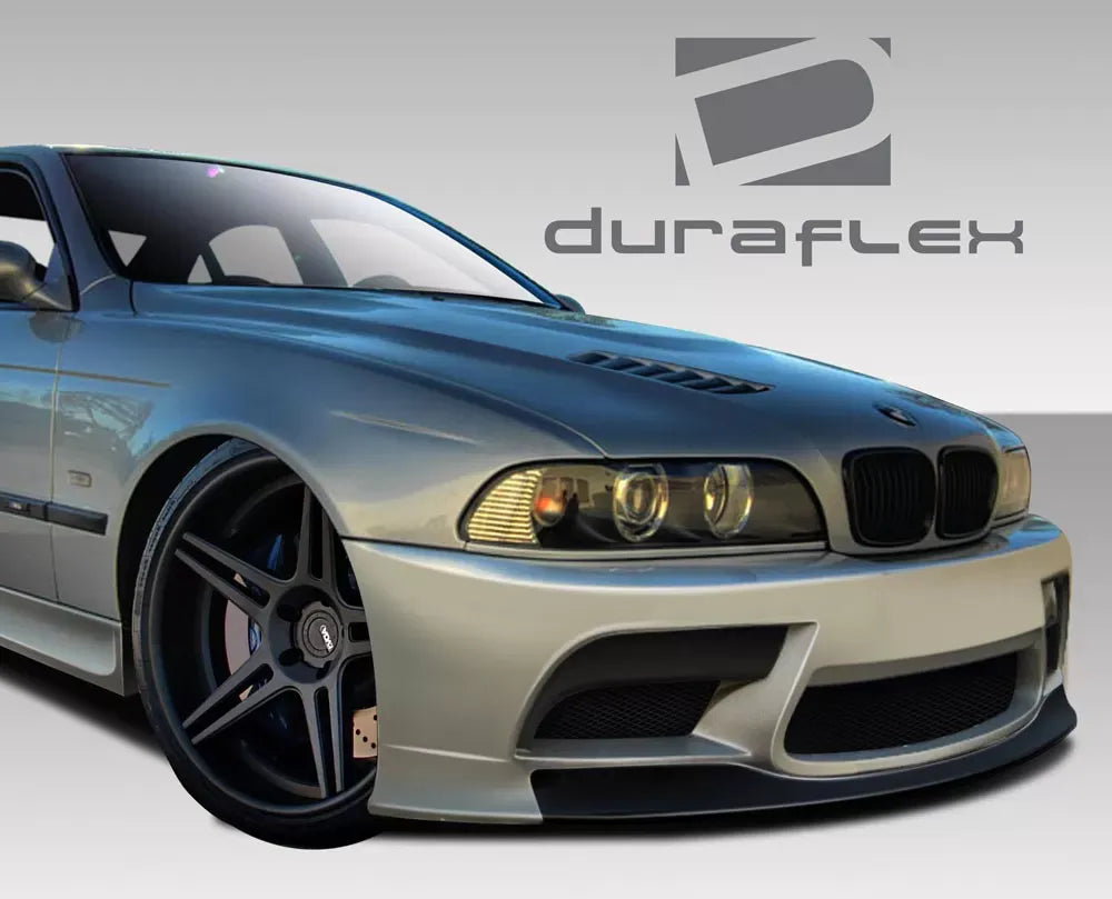 Duraflex GT-S Front Bumper Cover Compatible With 1997-2003 BMW 5 Series - 1 Piece