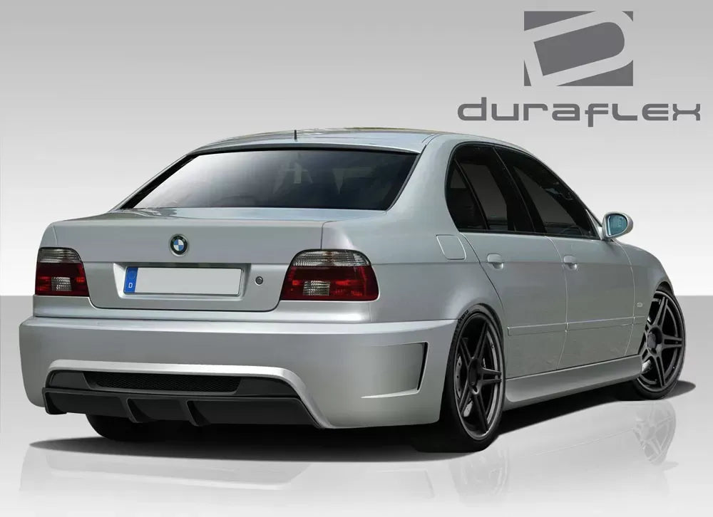 Duraflex GT-S Rear Bumper Cover Compatible With 1997-2003 BMW 5 Series - 1 Piece