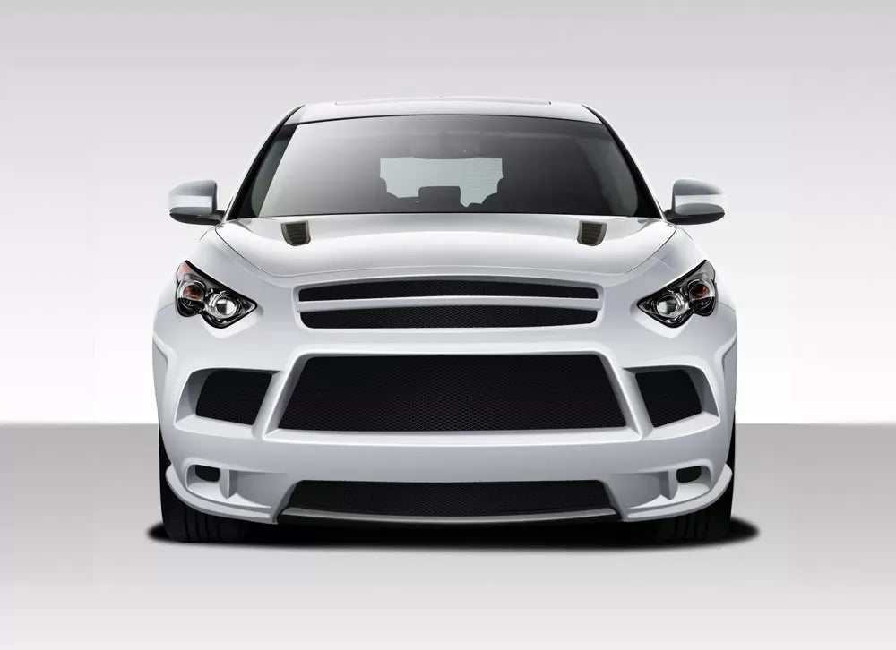 Duraflex CT-R Front Bumper Cover Compatible With 2009-2011 Infiniti FX - 1 Piece