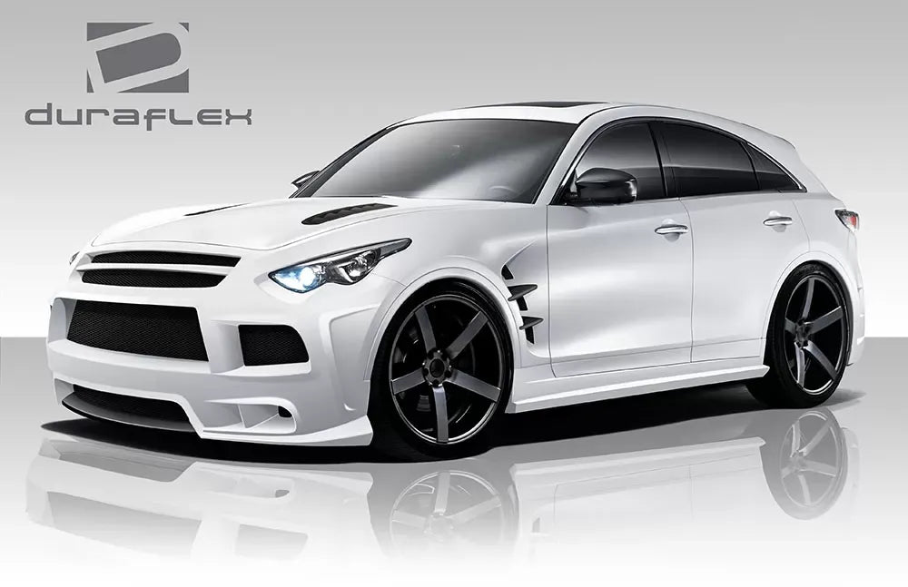 Duraflex CT-R Body Kit Compatible With 2009-2011 Infiniti FX35 FX50 QX70 - 7 Piece