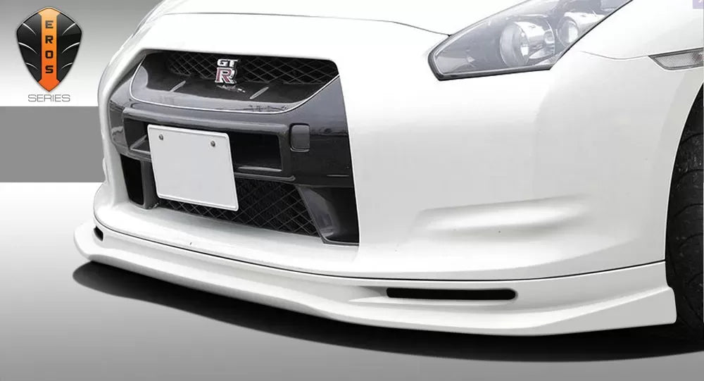 Duraflex Eros Version 5 Front Lip Spoiler Compatible With 2009-2011 Nissan GTR - 1 Piece