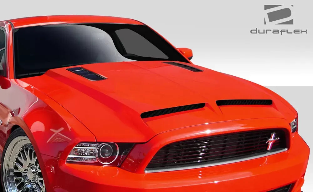 Duraflex GT500 Hood Compatible With 2013-2014 Ford Mustang 10-2014 Mustang GT500