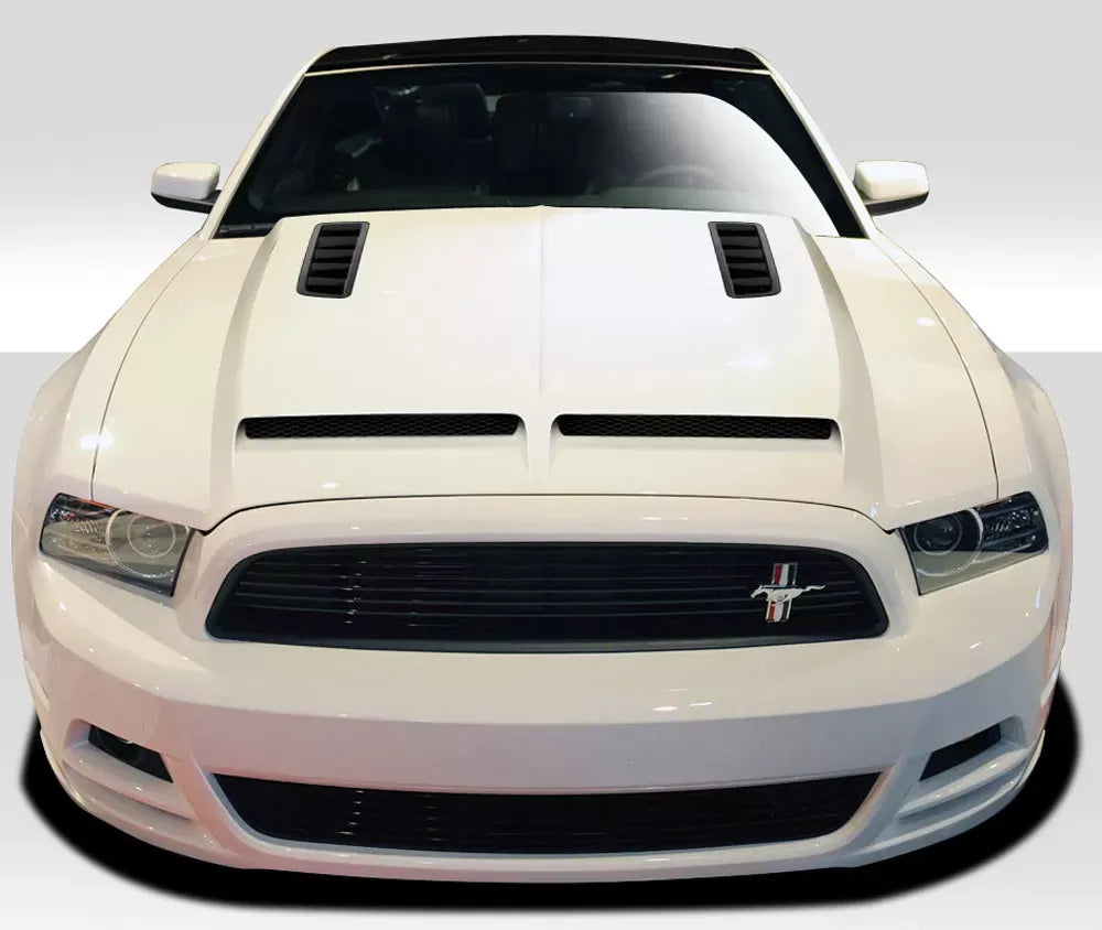 Duraflex GT500 Hood Compatible With 2013-2014 Ford Mustang 10-2014 Mustang GT500