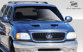 Duraflex CVX Version 3 Hood Compatible With 1997-2003 Ford F150 - 1 Piece