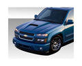 Duraflex CVX Hood Compatible With 2004-2012 Chevrolet Colorado - 1 Piece