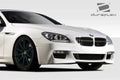 Duraflex M Sport Look Front Bumper Cover Compatible With 2011-2019 BMW 6 Series - 1 Piece