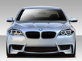 Duraflex 1M Look Front Bumper Cover Compatible With 2011-2016 BMW 5 Series - 1 Piece