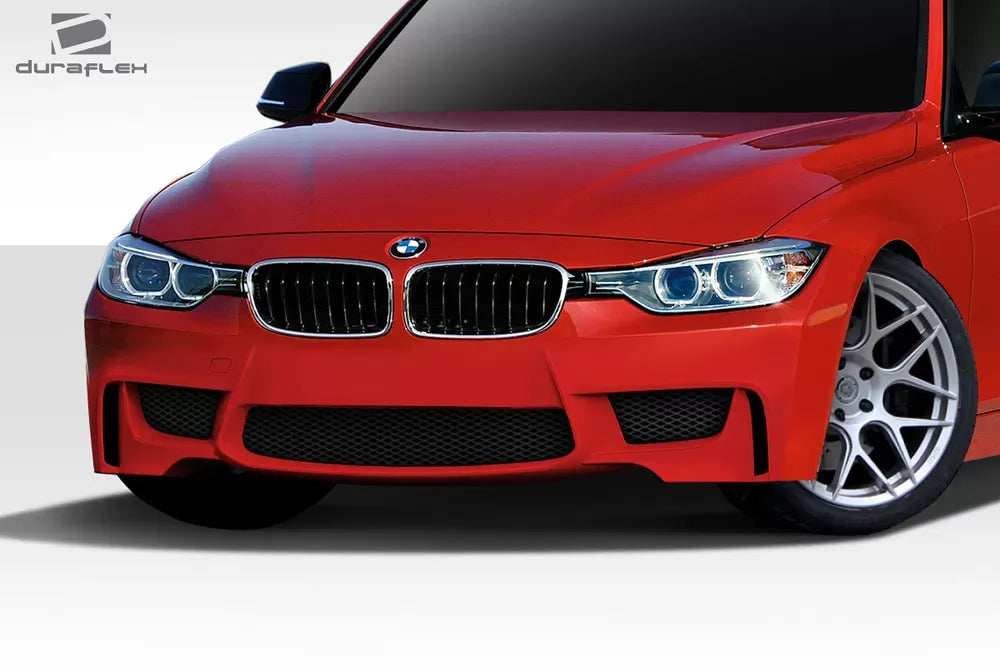 Duraflex 1M Look Front Bumper Cover Compatible With 2012-2018 BMW 3 Series - 1 Piece