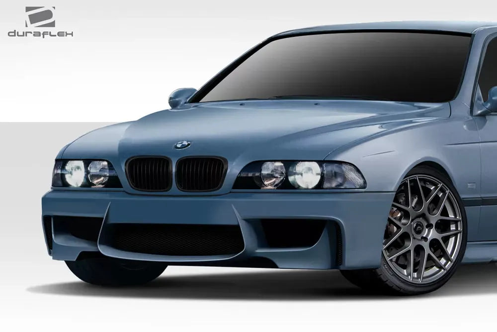 Duraflex 1M Look Front Bumper Cover Compatible With 1997-2003 BMW 5 Series - 1 Piece