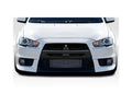 Duraflex Evo X V2 Front Bumper Cover Compatible With 2008-2017 Mitsubishi Lancer - 1 Piece