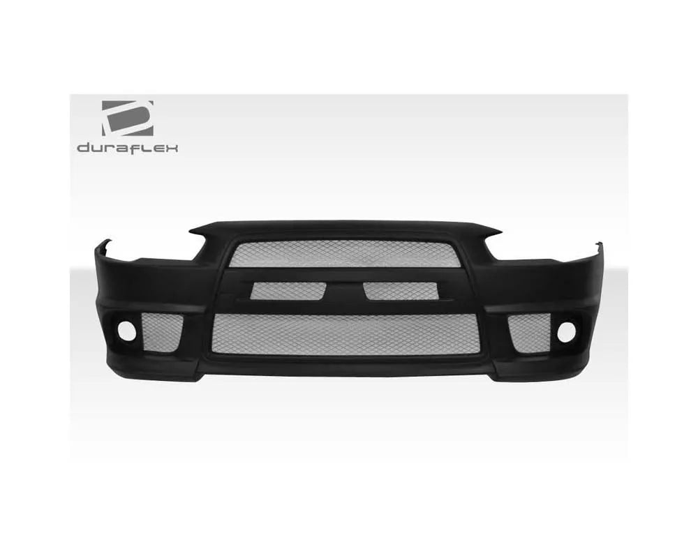 Duraflex Evo X V2 Front Bumper Cover Compatible With 2008-2017 Mitsubishi Lancer - 1 Piece