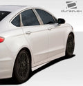 Duraflex Racer Side Skirts Compatible With 2013-2016 Ford Fusion - 2 Piece