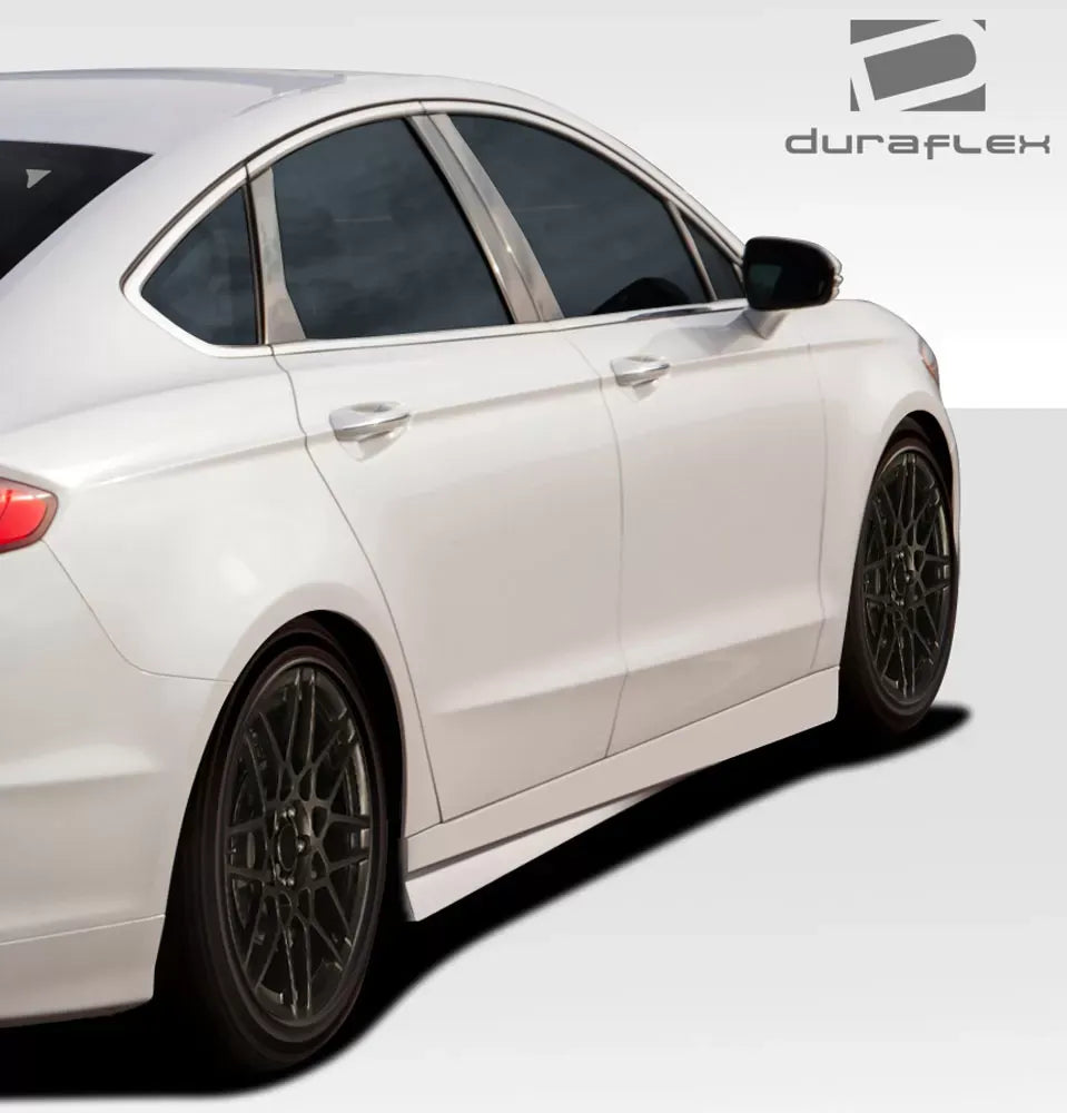 Duraflex Racer Side Skirts Compatible With 2013-2016 Ford Fusion - 2 Piece