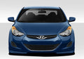 Duraflex Racer Front Lip Spoiler Compatible With 2011-2013 Hyundai Elantra - 1 Piece