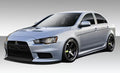 Duraflex Evo X V3 Body Kit Compatible With 2008-2017 Mitsubishi Lancer - 4 Piece