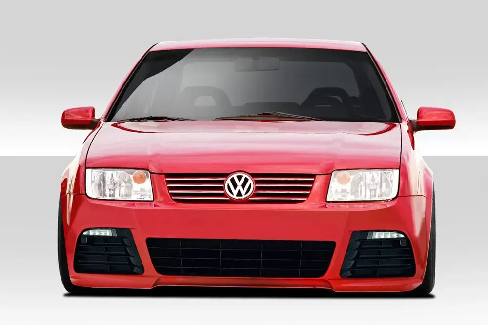 Duraflex R Look Front Bumper Cover Compatible With 1999-2004 Volkswagen Jetta - 1 Piece