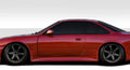 Duraflex V-Speed Wide Body Kit Compatible With 1997-1998 Nissan 240SX S14 - 8 Piece