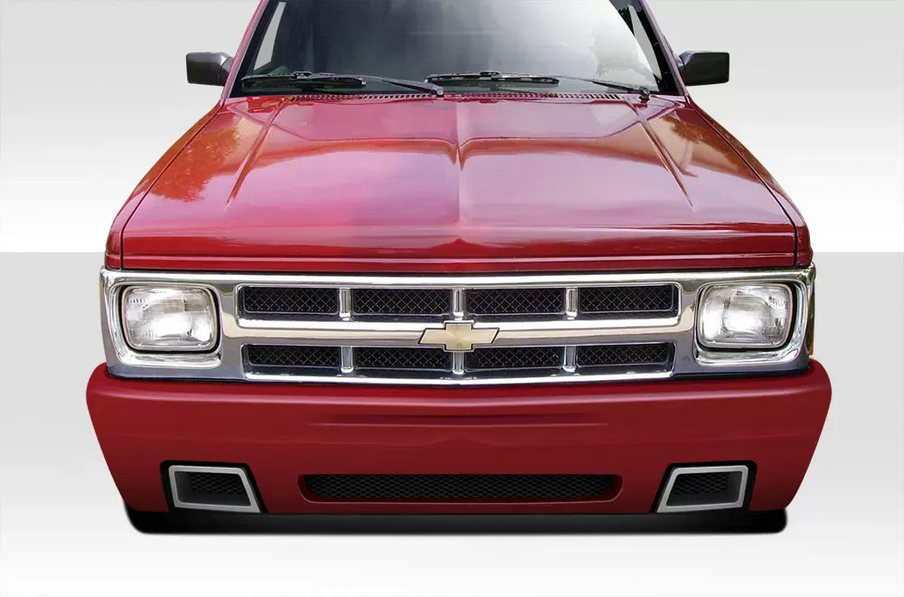 Duraflex SS Look Front Bumper Cover Compatible With 1982-1993 Chevrolet S-10 - 1 Piece