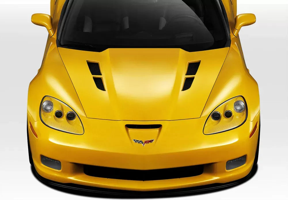 Duraflex GT Concept Hood Compatible With 2005-2013 Chevrolet Corvette - 1 Piece