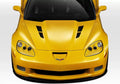 Duraflex GT Concept Hood Compatible With 2005-2013 Chevrolet Corvette - 1 Piece