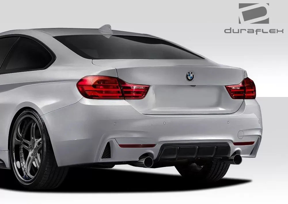 Duraflex M Performance Look Rear Diffuser Compatible With 2014-2020 BMW 4 Series F32 - 1 Piece
