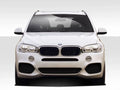 Duraflex M Sport Look Front Bumper Cover Compatible With 2014-2018 BMW X5 - 1 Piece