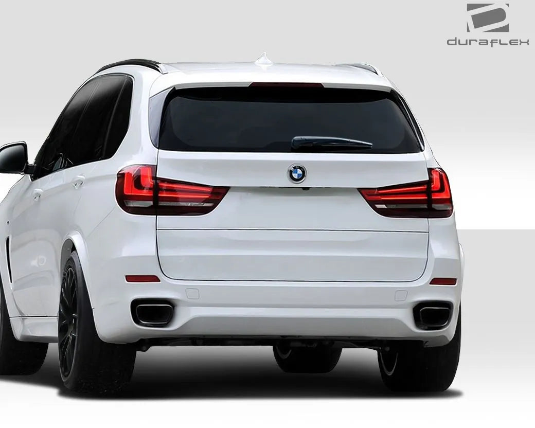Duraflex M Sport Look Rear Bumper Cover Compatible With 2014-2018 BMW X5 - 1 Piece