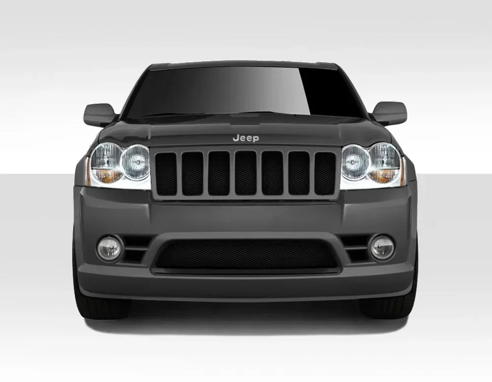 Duraflex SRT Look Front Bumper Cover Compatible With 2005-2007 Jeep Grand Cherokee - 1 Piece