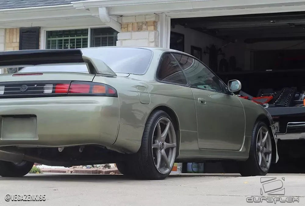 Duraflex N Sport Body Kit Compatible With 1995-1996 Nissan 240SX S14 - 5 Piece