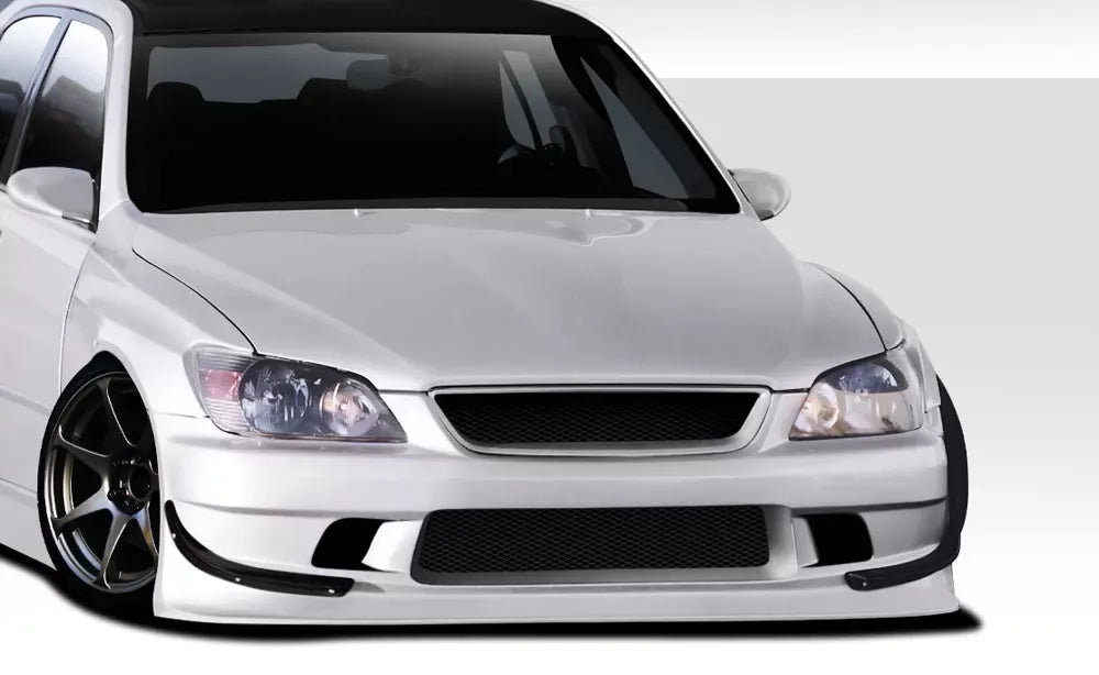 Duraflex VSE Race Front Bumper Cover Compatible With 2000-2005 Lexus IS - 3 Piece