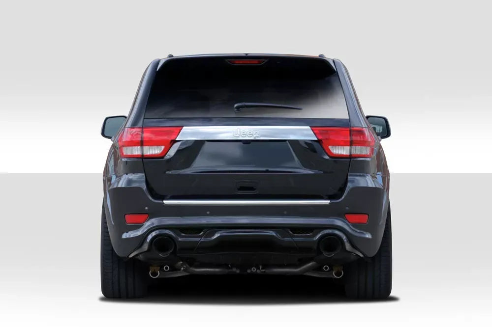 Duraflex SRT Look Rear Bumper Cover Compatible With 2011-2015 Jeep Grand Cherokee - 1 Piece