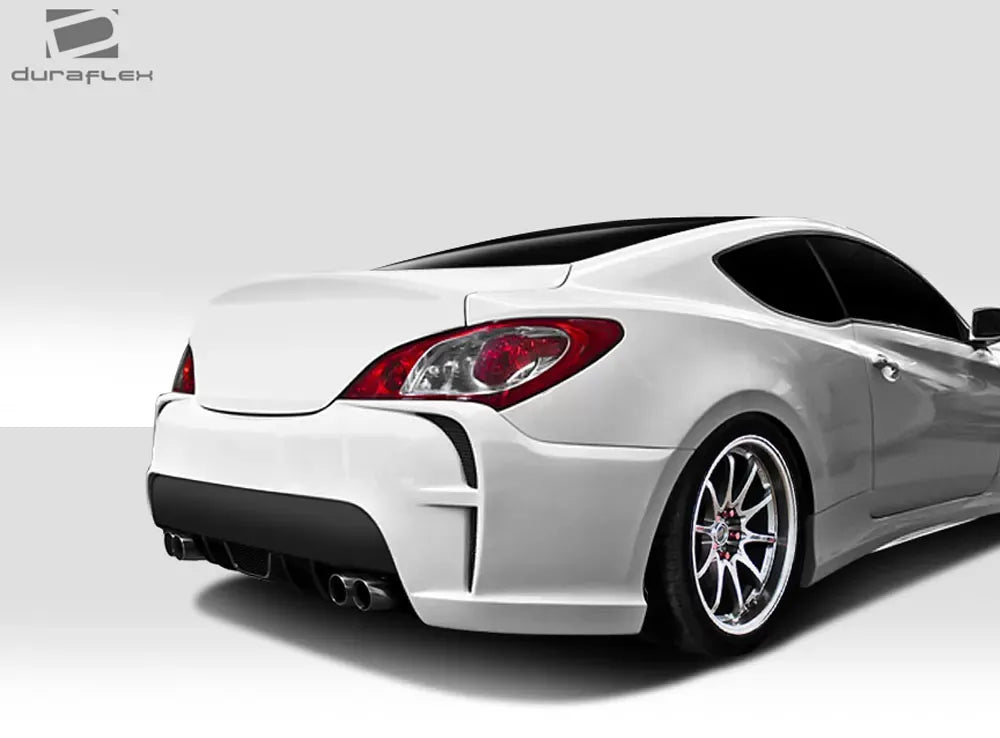 Duraflex VG-R Rear Bumper Cover Compatible With 2010-2016 Hyundai Genesis - 1 Piece