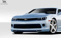 Duraflex Racer Front Lip Spoiler Compatible With 2014-2015 Chevrolet Camaro V6 - 1 Piece