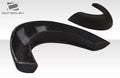 Duraflex Black Series Look Wide Body Rear Fender Flares Compatible With 2003-2009 Mercedes CLK - 2 Piece