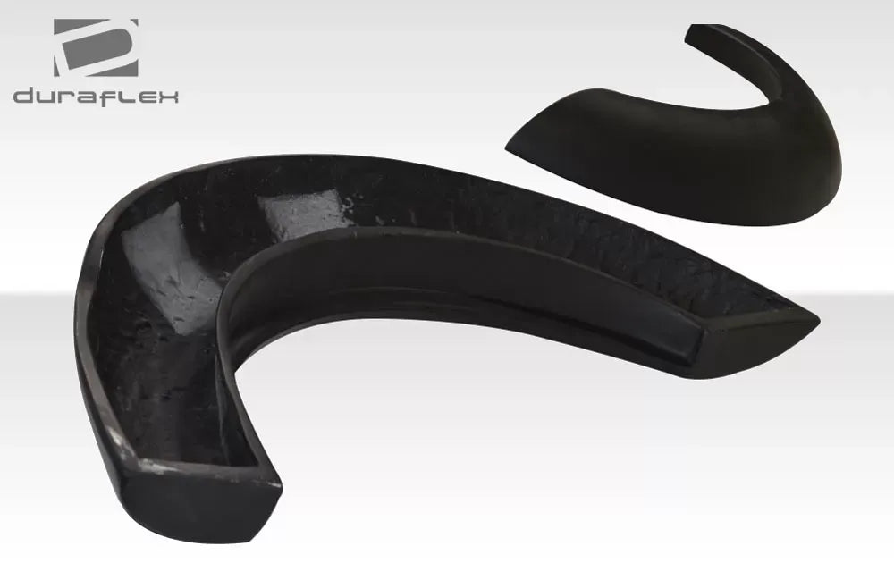 Duraflex Black Series Look Wide Body Rear Fender Flares Compatible With 2003-2009 Mercedes CLK - 2 Piece