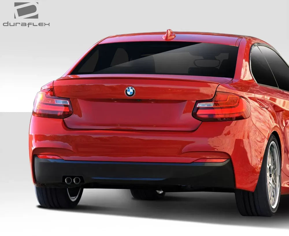 Duraflex M Sport Look Rear Bumper Cover Compatible With 2014-2021 BMW 2 Series F22 - 1 Piece