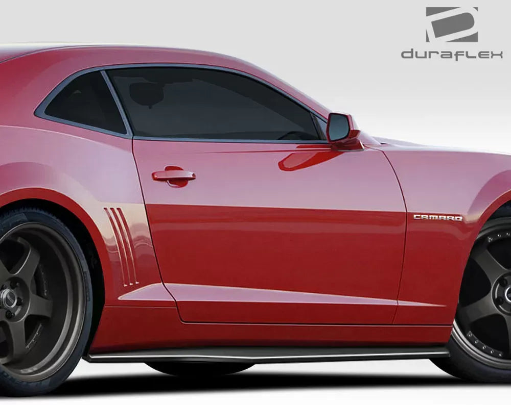 Duraflex Stingray Z Look Side Skirts Compatible With 2010-2015 Chevrolet Camaro - 2 Piece