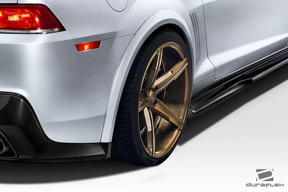 Duraflex Z28 Look Rear Fender Flares Compatible With 2010-2015 Chevrolet Camaro - 2 Piece